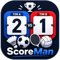 SCORE'MAN - Aplikasi Pencatat Skor Pertandingan